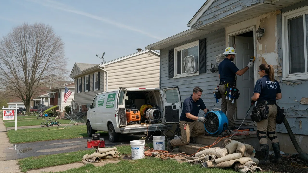 Flood Cleanup in Shell Rock, IA near me